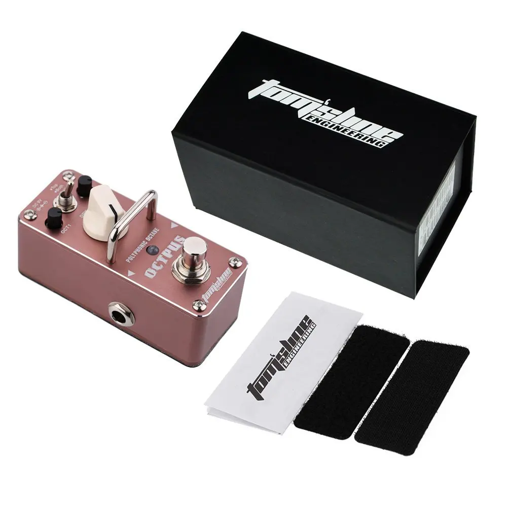 AROMA AOS-3 Octpus Electric Guitar Pedal Polyphonic Octave Guitar Effect Pedal Mini Single Effect Guitar Parts & Accessories AROMA AOS-3 Octpus Electric Guitar Pedal Polyphonic Octave Guitar Effect Pedal Mini Single Effect Guitar Parts & Accessories