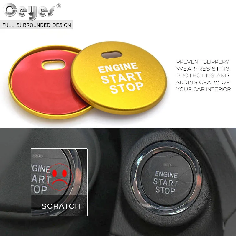 Start Engine Button Ring for SUBARU (27)