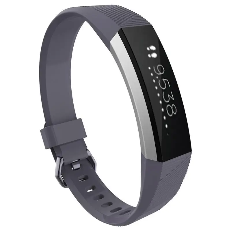 Замена силиконовой ленты для часов для Fitbit Alta HR - Цвет: Gray