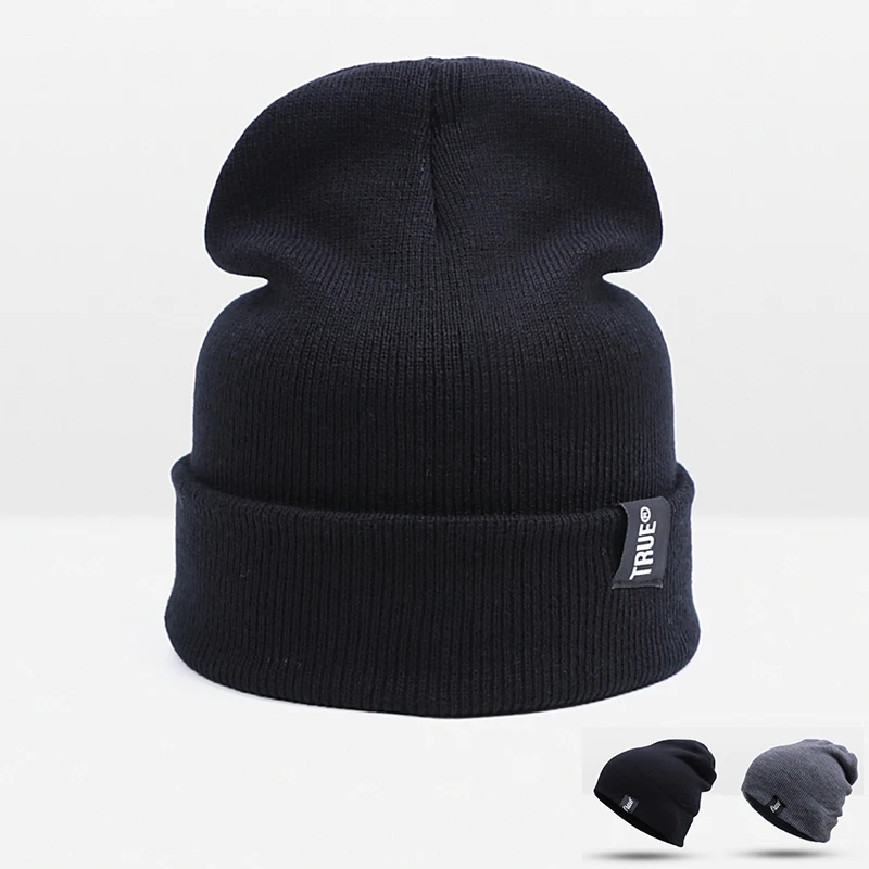 Горячая распродажа! унисекс брендовая зимняя шапка для мужчин Skullies Beanies женская мужская шапка модная теплая вязаная шапка бини эластичная