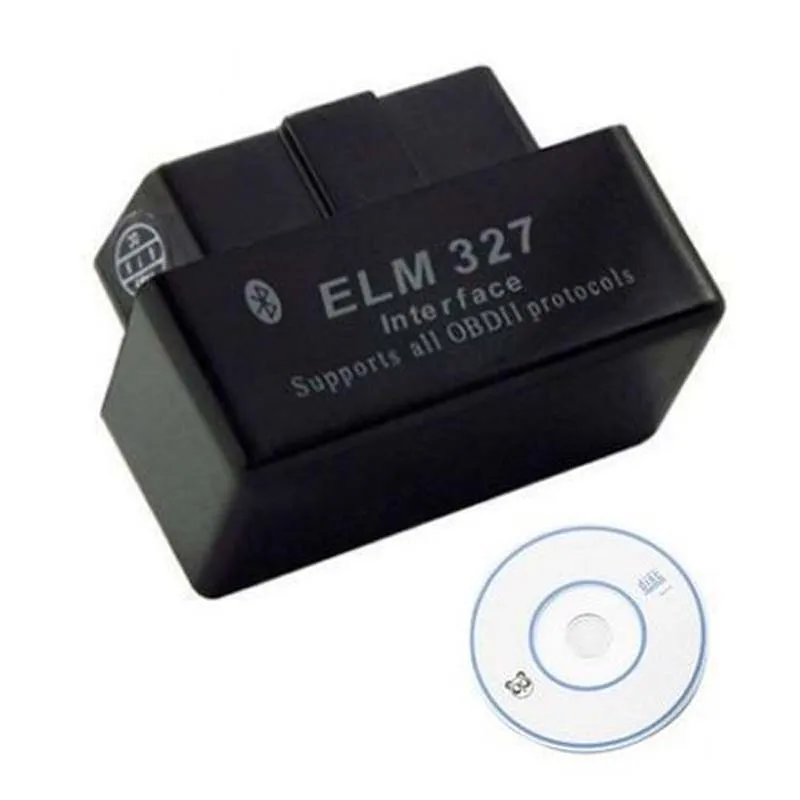 OBD2 OBD ii беспроводной V2.1 Супер Мини ELM 327 Bluetooth OBD 2 ELM327 интерфейс BT для Android Крутящий момент/ПК диагностический инструмент