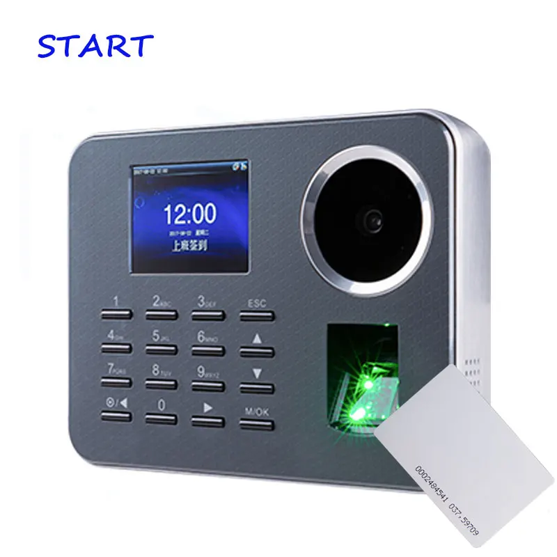 

Iclock360-P Biometric Palme Time Attendance BioID With Rfid Card Fingerprint Electronic Time Recording for Employee Attendance