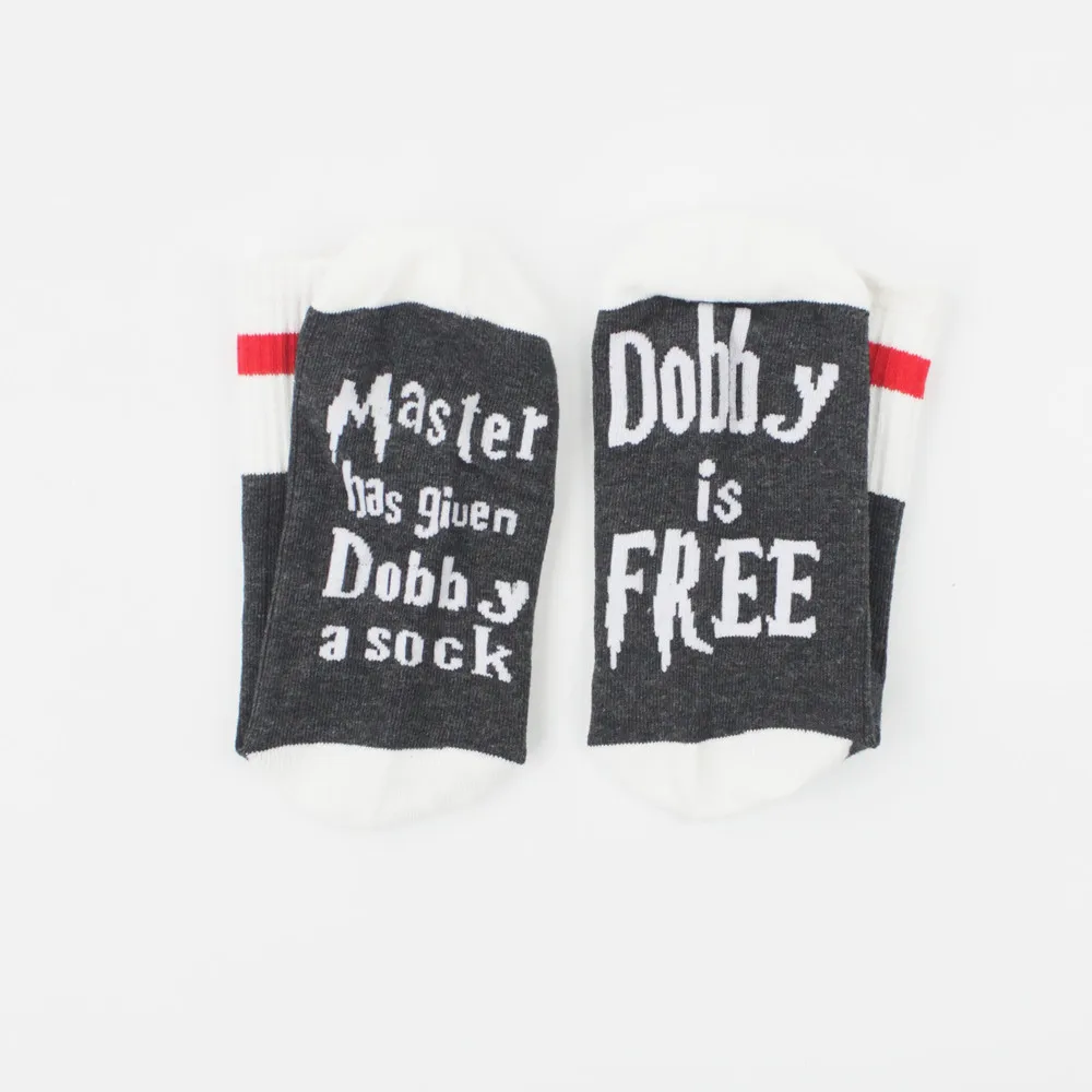 

Women Wine Socks Print Letter Cute Autumn Spring Meia Funny Socks 2018 New Arrival Chaussette Femme Winter Warmly Meias