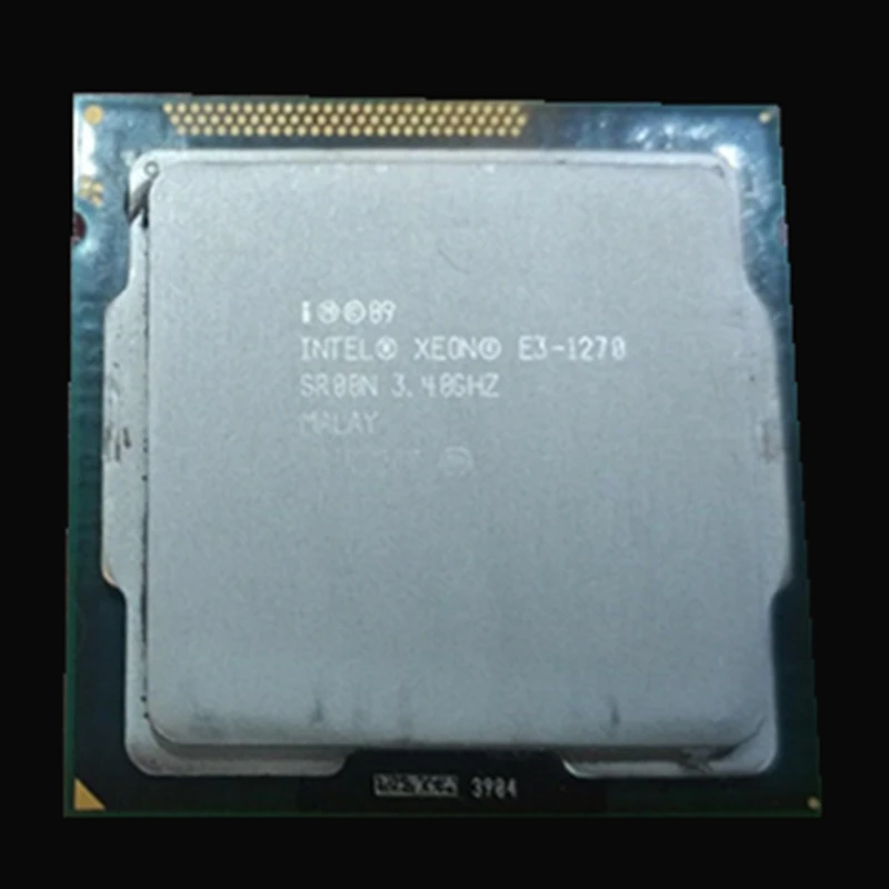 Intel Xeon e3 1270 3,4 ГГц LGA1155 8 Мб четырехъядерный процессор LGA 1155 cpu e3 1270