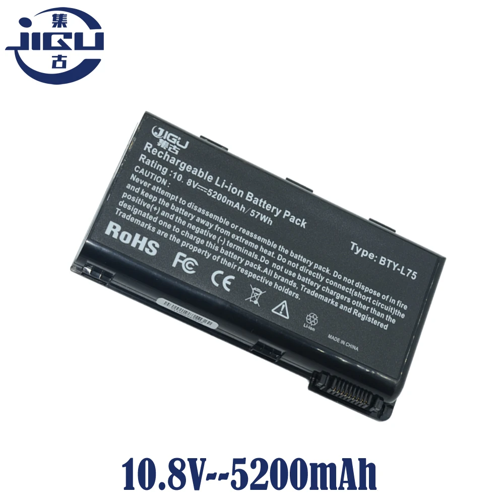 JIGU батарея 6 ячеек BTY L74 L75 для MSI A5000 A6000 CR500 CR600 CR620 A6200 CR700 CX600 CX700 CX500|for msi|battery for msimsi