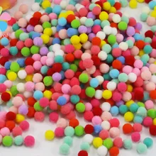 7 мм смешанные цвета помпон diy ремесло 500 шт./лот K0403