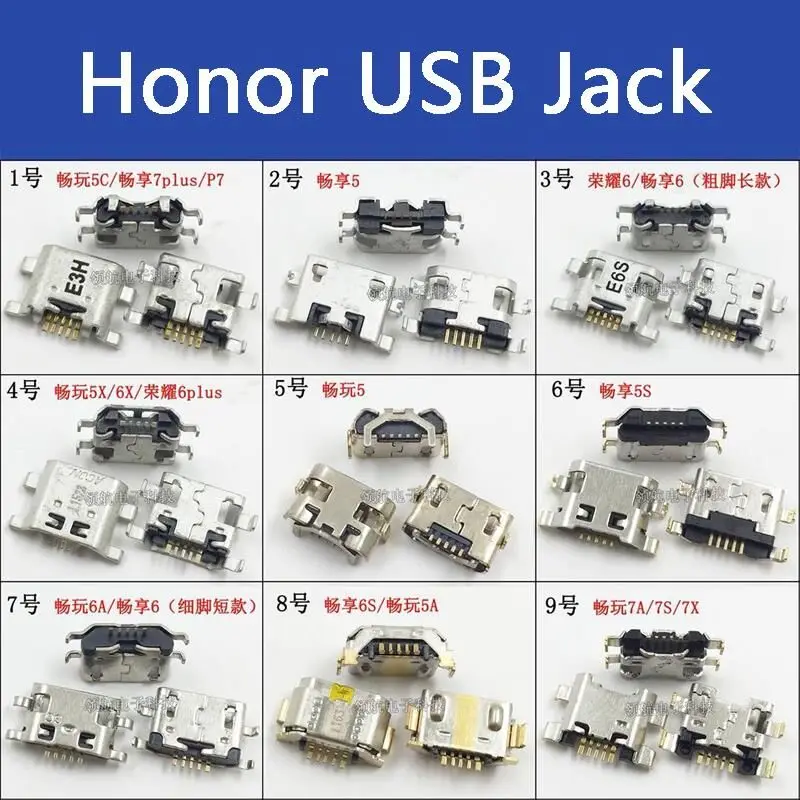 Honor Changxiang5C 7plus/5/6/5X/6X/5S/6A/6S/5A/7A/7X/7S 5PIN PC Micro USB зарядная док станция разъем для передачи