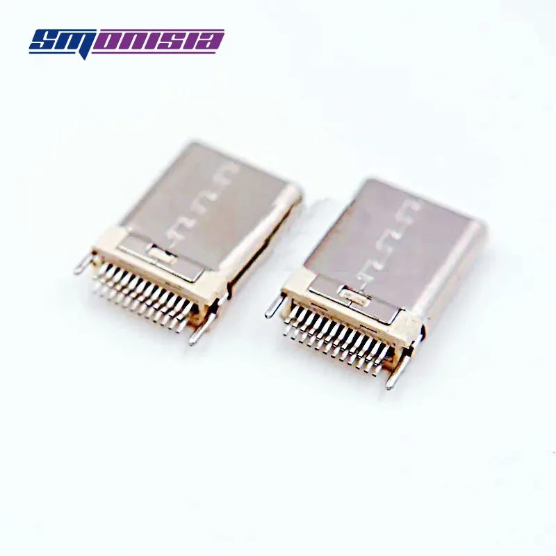 20 шт. 10 7 Короткие USB коннекторы с одной фиксированной ножкой|Соединители| |