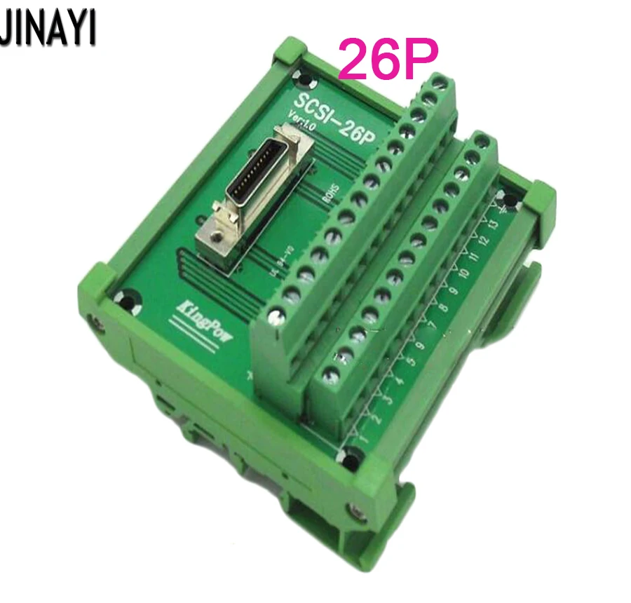 SCSI50 SCSI 50 Pin SCSI14 SCSI20 SCSI26 SCSI36 14P 20P 26P 36P блок разрывная Клеммная плата адаптер