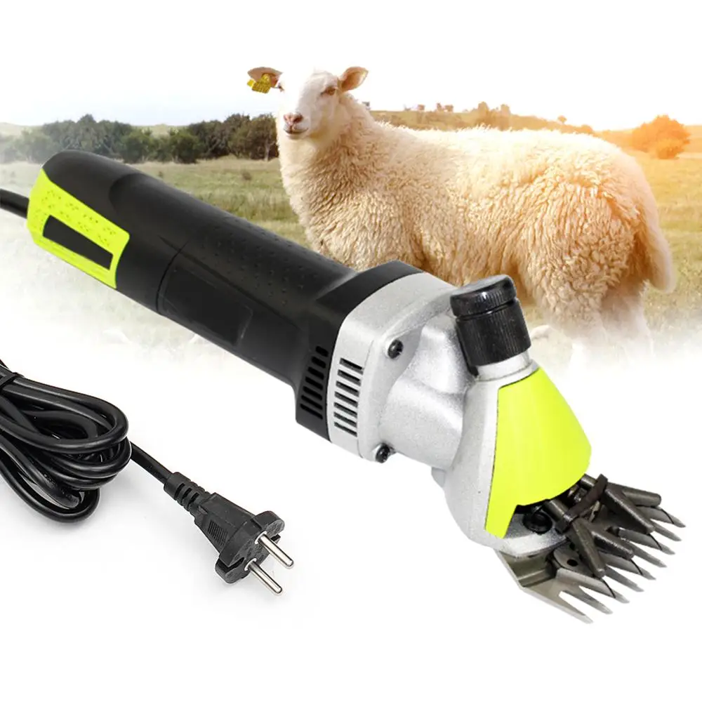 

Electric Wool Shears High Efficiency Handy Sheep Goat Animal Hair Fur Clipper Scissor Hair clipper Shearing Live stock 110V500W