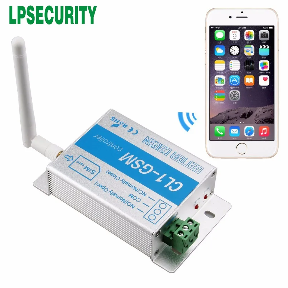 CL1-GSM беспроводной пульт дистанционного управления доступом GSM ворот GSM& SMS Умный дом система безопасности переключатель