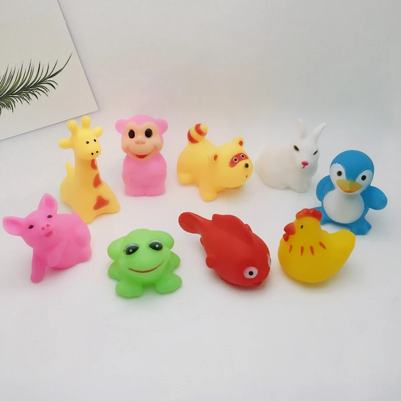 Игрушки для ванной в 1 шт. детские игрушки с распылителем воды мягкие резиновые