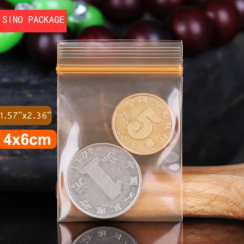 

Small Plastic Recyclable Bags 4x6CM(1.57''x2.36'') Multiple Size Colorsr Mini Ziplock Baggie Plastic Bags Ziplock Free Shipping