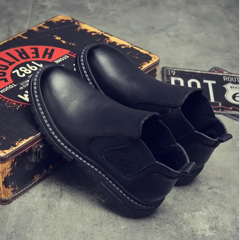  2019 Male Oxfords Military Army shoes Outdoor Boots Men Casual Shoes Work Adult Walking Rubber Foot