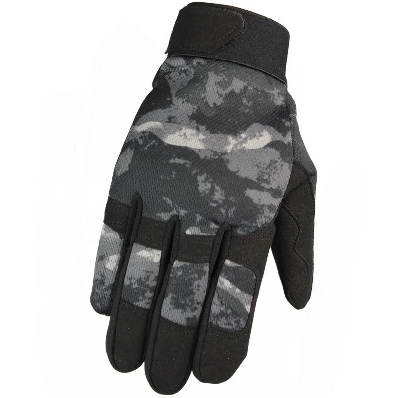 Уличные тактические перчатки, мужские тактические армейские военные перчатки, велосипедные альпинистские камуфляжные спортивные перчатки, перчатки для пешего туризма с полным пальцем