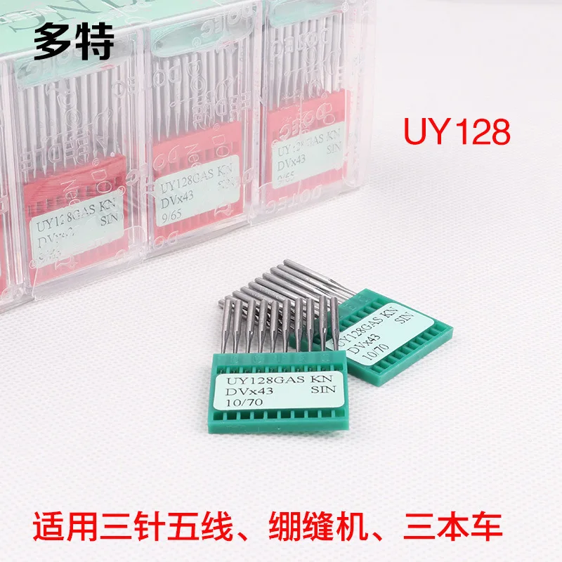 

2018 New Arrival Promotion Steel Embroidery 10psc Dotec Dot Three Pin Five Line Machine Needle Uy128 Stretch Sewing Car