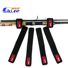 4 шт./лот, Удочка iLure, кабельная стяжка, удочка, упаковка, ремень для удочки, ремни, рыболовная удочка, Снасть