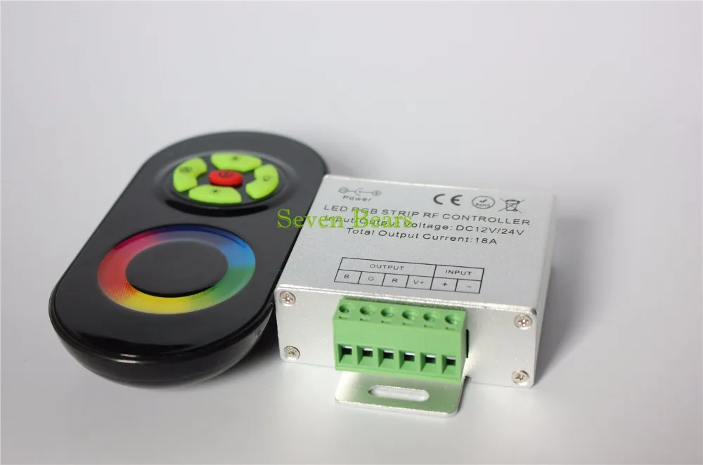 Светодиодный RGB контроллер Magic Dream 12 24 В постоянного тока 5 клавиш в алюминиевом