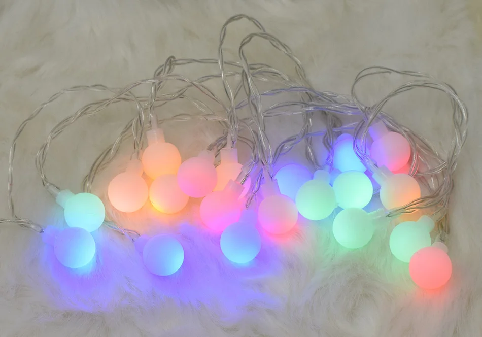 Waterproof LED Ball String Lamps 9