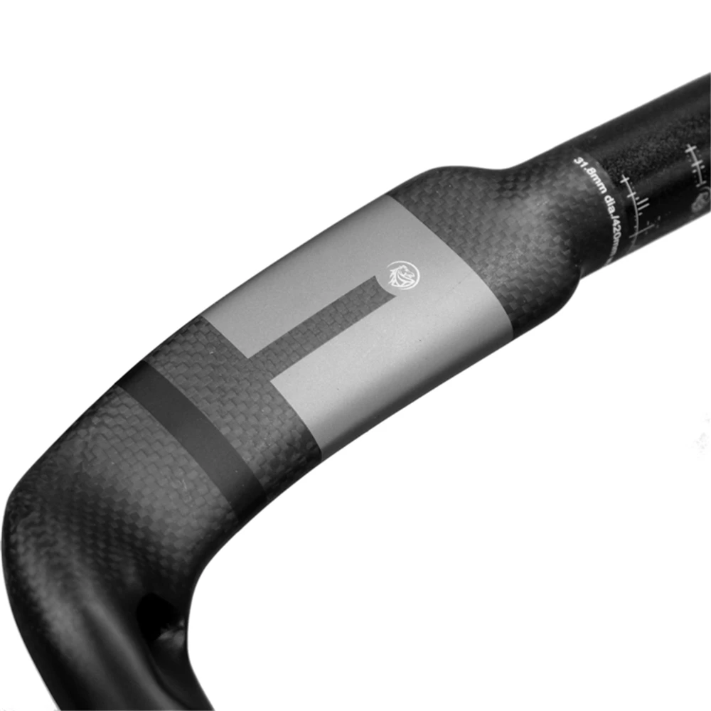 EC90 Carbon Fiber Handlebar Road Bike 31.8mm Ultralight Bicycle Winding Handle Bar Cycling Racing Drop Bar  (3)