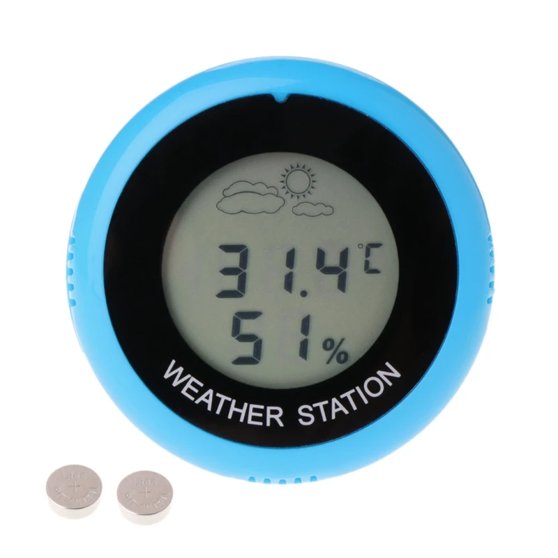 

Digital Thermometer Hygrometer for Indoor Reptile Breeding Box Weather Station