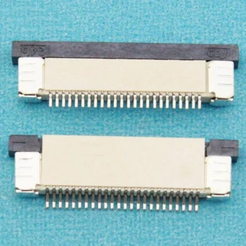 

(100Pcs/lot) 1.0mm-24P Drawer Mode High Contact Type 24Pin 1.0mm Pitch FFC FPC Connector Wholesale