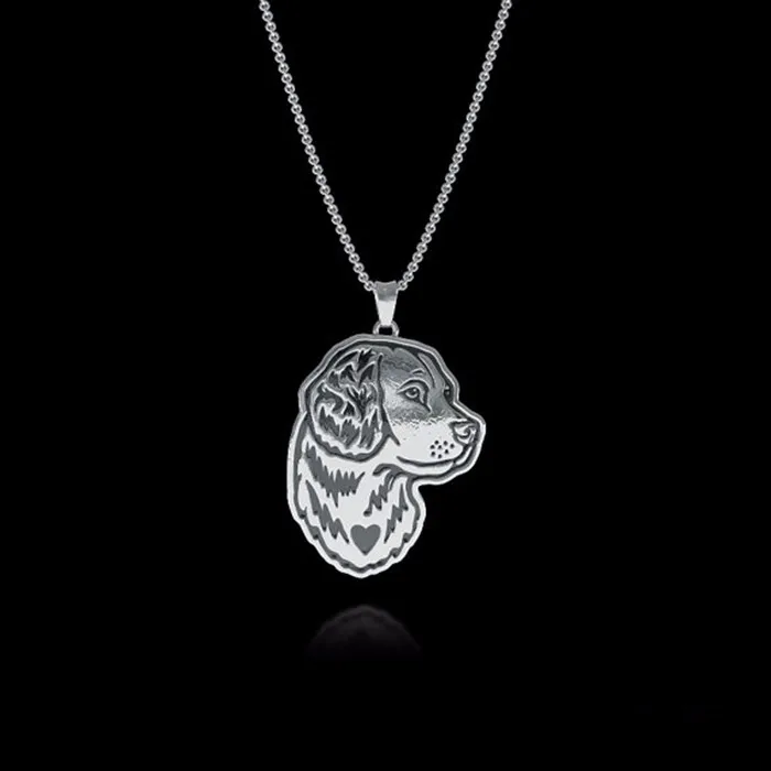 Handmade Golden Retriever Jewelry pendant and necklace. Great for all the Dog