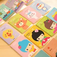 1 шт. Корейский мультфильм кавайный принт креативный канцелярский блокнот канцелярские принадлежности Школьные милые Filofax блокнот дневник для студентов