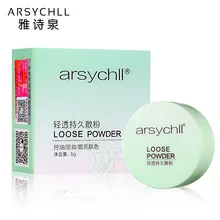 Гладкая рассыпчатая пудра для макияжа прозрачная отделочная пудра водостойкая Косметическая пуховка для отделки лица с пуховкой корейская косметика