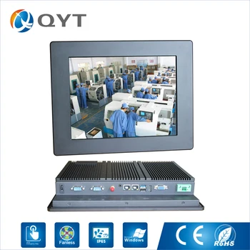 

Factory Direct Wholesale Produced 12 inch Touch Screen Panel Pc All In One with intel i3 6100U 2.3GHz cpu 2*RJ45 windows