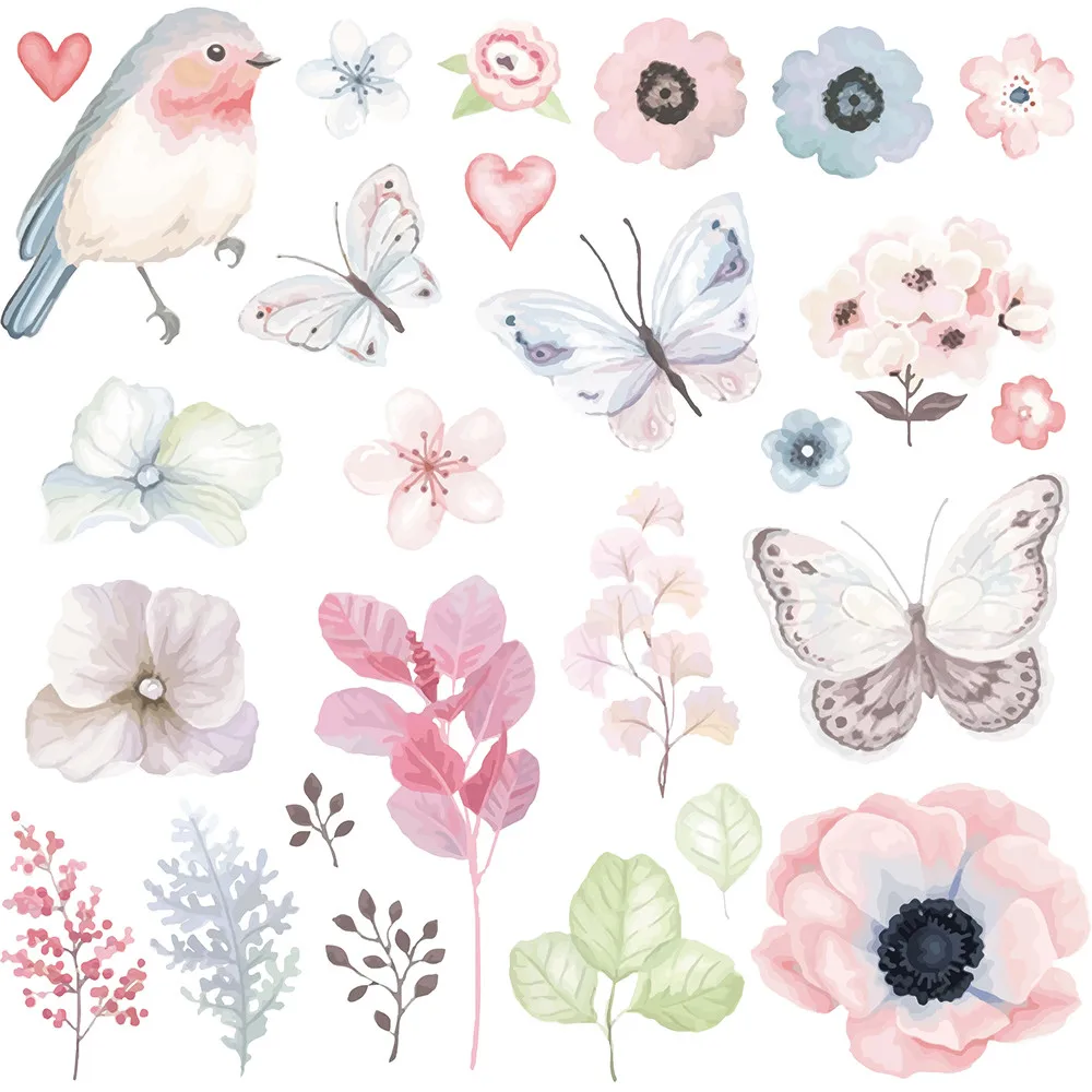 

Iiron On Heat Transfer Printing Patches Sticker Beautiful Patch T-shirt Sweater Thermal Transfer Paper Patche Clothing DIY Decor