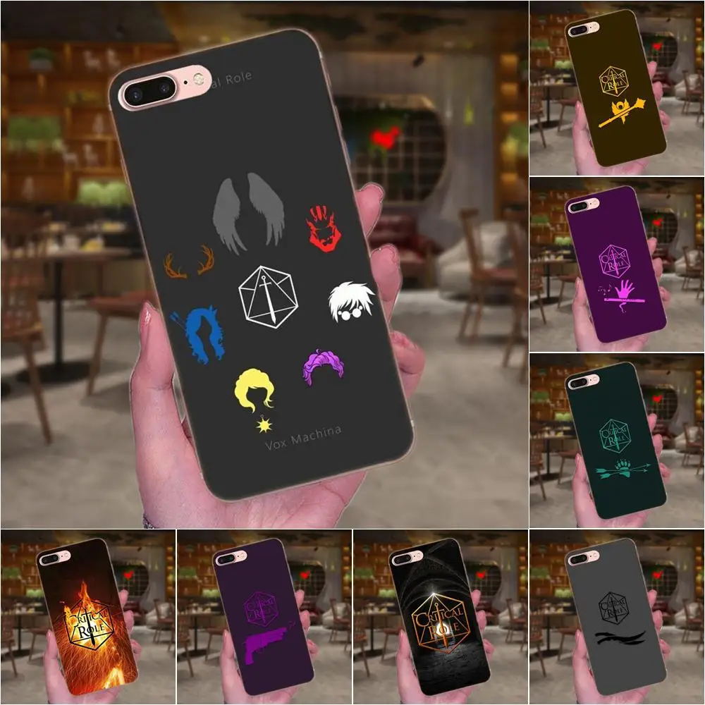 

Hot Selling Fashion For Apple iPhone 4 4S 5 5C 5S SE 6 6S 7 8 Plus X XS Max XR Stunning Critical Role Logo Protective