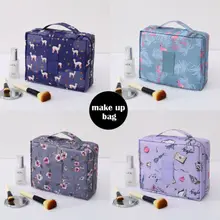 Waterproof Cosmetic Makeup Purse Wash Bags Organizer Pouch Pencil Case Travel Cosmetic Bags 2019 New