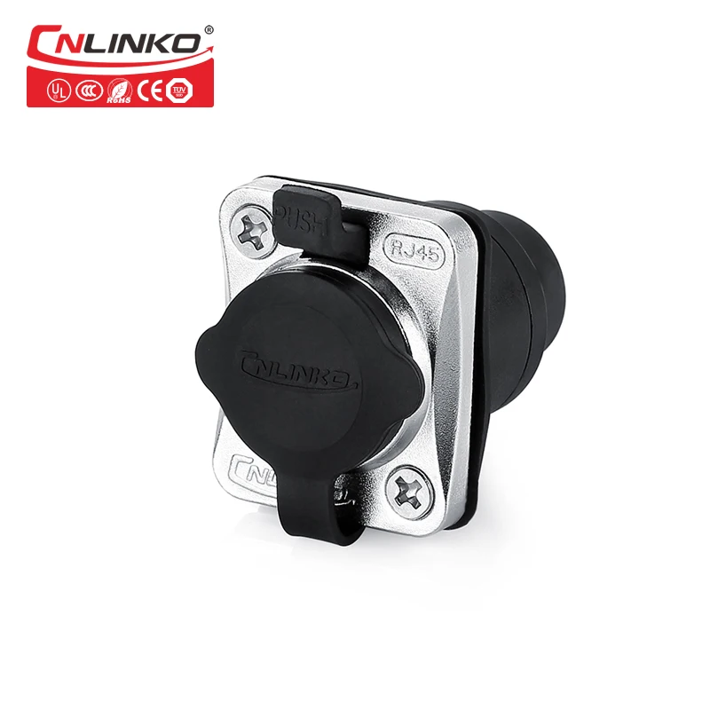 Cnlinko UL/TUV 8pin открытый rj45 кабель ethernet разъем устойчивый к непогоды IP65 сигнала