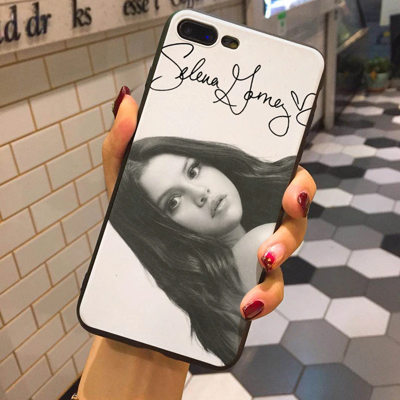 Для coque iphone 8 plus Selena Gomez Sel персонализированный Чехол для телефона iphone 8 8 plus 7 7plus 6s 6s Plus 6 6plus 5s - Цвет: 8