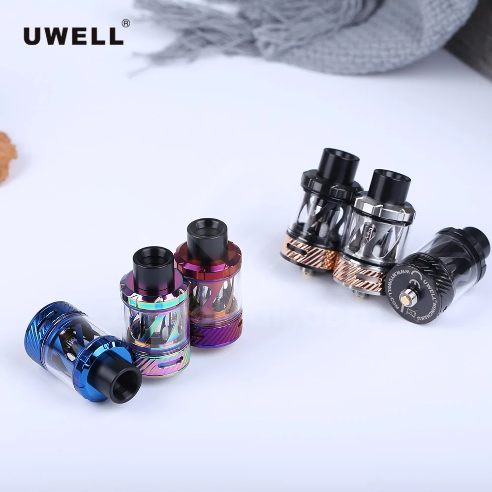 

Original Uwell NUNCHAKU Tank 5ml Vape Atomizer Compatable With Most 510 Box Mod VS Uwell Crown III Vaporizer