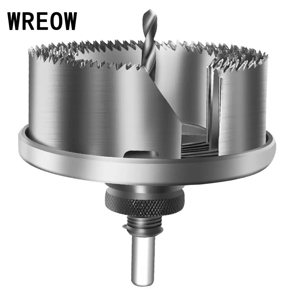 

Newest Carbide Tip HSS Drill Bit Hole Saw Set Stainless Steel Deep Cut Hole Saw with Arbor Set for Wood Wooden 3PCS/5PCS/6PCS