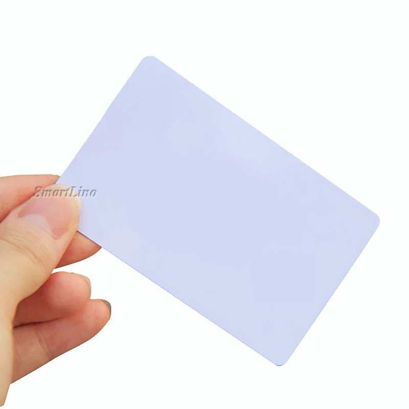 

TK4100 White PVC Proximity Smart Card Plastic EM4100 Passive 125KHZ RFID Card for Access Control System