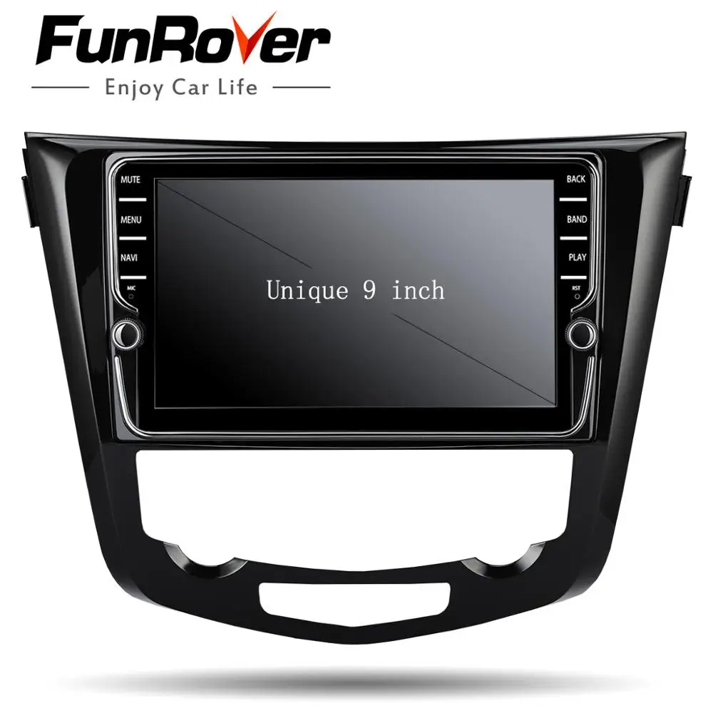 Perfect Funrover 2 din Android 8.0 9" Car DVD multimedia Player for Nissan X-Trail Qashqail 2014 -2017 radio gps navigation stereo audio 4 Perfect Funrover 2 din Android 8.0 9" Car DVD multimedia Player for Nissan X-Trail Qashqail 2014 -2017 radio gps navigation stereo audio 4