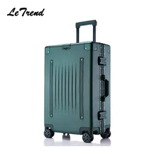 Модный Дорожный чемодан, алюминиевая рама+ ABS багаж на колёсиках, TSA замок, сумка на колесиках, чемодан для путешествий