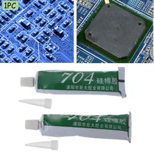  1Pcs 704 Fixed High Temperature Resistant Silicone Rubber Sealing Glue Waterproof New Insulating Electronic Sealant Insulated 