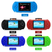 PXP3 портативная игровая консоль 16 бит ретро детская видеоигра Palyer встроенные 150 игры добавить две игровые карты