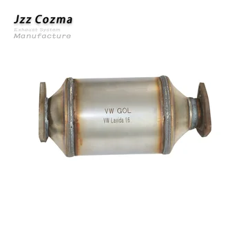

JZZ Euro 3 Standard Ceramic Catalysts For GOL Car Exhaust Ceramic Catalytic Converter For 1.6 L