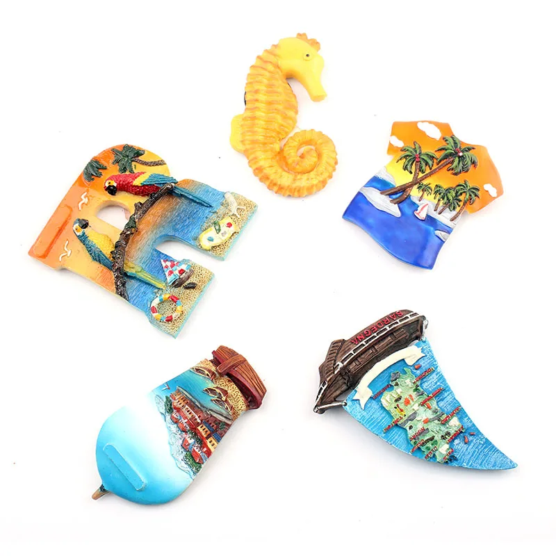 

Landmark Country Travel Tourist Souvenir 3D Resin Fridge Magnet
