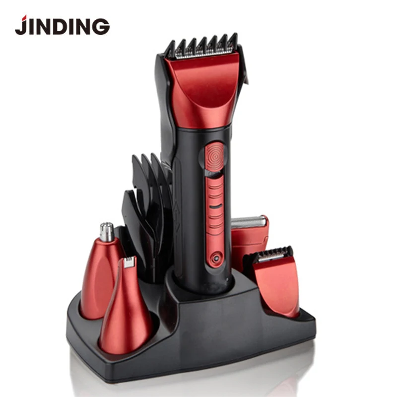 

New 5 In 1 Men Electric Hair Trimmer Beard Hair Clipper Rechargeable Washable Shaving Machine Tool For Men Haircut