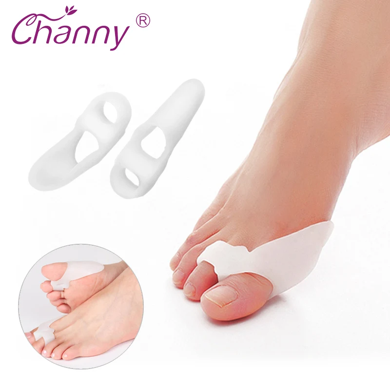 

Channy Silicone Gel Foot To Separator & Thumb Hallux Valgus Protector&Bunion Adjuster Bicyclic Thumb Orthopedic Braces Correct