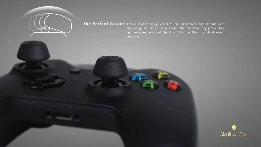 Skull& Co. Thumb Grip джойстик Крышка CQC Elite Thumbstick чехол для Xbox One контроллер