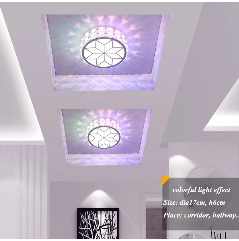 Современный простой акриловый светодиодный потолочный светильник для гостиной, люстры, люстра с регулируемой яркостью, светильник для коридора