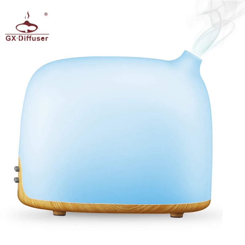 

GX.Diffuser Mini 300ML Ultrasonic Air Humidifier Mist Maker 14 Colors Changing LED Light Essential Oil Diffuser for Office &Home