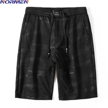 Ни Для мужчин Мужская мода темно-принт Рубашки домашние Летний стиль Повседневное Короткие штаны Steeetwear Лидер продаж хлопок по колено шорты Для мужчин